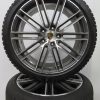 Originele Porsche Panamera 21 inch Turbo velgen met Pirelli winterbanden