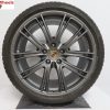 Originele Porsche Panamera 971 21 inch velgen exclusive design met Pirelli winterbanden - Afbeelding 4