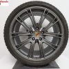 Originele Porsche Panamera 971 21 inch velgen exclusive design met Pirelli winterbanden - Afbeelding 5