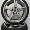 Originele Porsche 911 991 20 inch Techno velgen met Michelin winterbanden