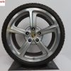 Originele Porsche 911 991 20 inch Techno velgen met Michelin winterbanden - Afbeelding 3