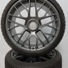 Originele Porsche 20 inch 911 991 velgen Turbo GTS met Michelin winterbanden