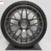 Originele Porsche 20 inch 911 991 velgen Turbo GTS met Michelin winterbanden - Afbeelding 3
