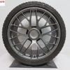 Originele Porsche 20 inch 911 991 velgen Turbo GTS met Michelin winterbanden - Afbeelding 4