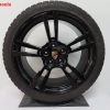 Originele Porsche 21 inch velgen Cayenne Turbo met  winterbanden - Afbeelding 5