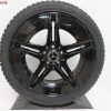 Originele Mercedes C klasse W206 S206 AMG 18 inch velgen met winterbanden nieuwe set - Afbeelding 5