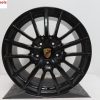 Originele Porsche 19 inch velgen Boxster Cayman sport design hg zwart - Afbeelding 2