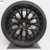 Originele Porsche Panamera 971 21 inch velgen sport design met Continental zomerbanden - Afbeelding 2
