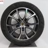 Originele Porsche 21 inch velgen Cayenne coupe 9Y facelift 2024 met Michelin winterbanden - Afbeelding 2
