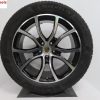 Originele Porsche 21 inch velgen Cayenne coupe 9Y facelift 2024 met Michelin winterbanden - Afbeelding 3