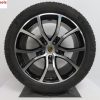 Originele Porsche 21 inch velgen Cayenne coupe 9Y facelift 2024 met Michelin winterbanden - Afbeelding 4
