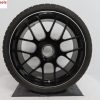 Originele Porsche 911 997 MKII Turbo S 19 inch velgen met winterbanden - Afbeelding 3
