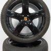 Originele Porsche Cayenne Classic 21 inch velgen met Michelin winterbanden