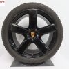 Originele Porsche Cayenne Classic 21 inch velgen met Michelin winterbanden - Afbeelding 5