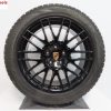 Originele Porsche Cayenne 20 inch RS Spyder velgen met Pirelli winterbanden - Afbeelding 3