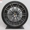 Originele Porsche Cayenne SUV Turbo 22 inch velgen met Pirelli winterbanden - Afbeelding 5