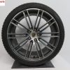 Originele Porsche Cayenne SUV Turbo 22 inch velgen met Pirelli winterbanden - Afbeelding 4