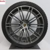 Originele Porsche Cayenne SUV Turbo 22 inch velgen met Pirelli winterbanden - Afbeelding 2