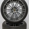 Originele Porsche Cayenne Coupe 22 inch velgen met Continental winterbanden