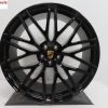 Originele Porsche 21 inch velgen Macan RS Spyder GTS zwart nieuw - Afbeelding 4
