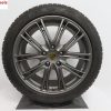 Originele Porsche Panamera 971 20 inch velgen exclusive design met Michelin winterbanden - Afbeelding 3