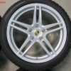 Originele Porsche  911 991 MKII 4 en 4S 19 inch velgen met Pirelli winterbanden nieuwe set - Afbeelding 5