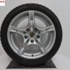 Originele Porsche Boxster Cayman 18 inch velgen met Pirelli winterbanden nieuw - Afbeelding 2