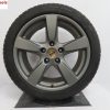 Originele Porsche Boxster Cayman 19 inch velgen met Michelin winterbanden - Afbeelding 2