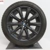 Originele BMW 18 inch velgen 5 serie G30 G31 styling 684 met Goodyear winterbanden - Afbeelding 2