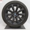 Originele BMW 18 inch velgen 5 serie G30 G31 styling 684 met Goodyear winterbanden - Afbeelding 4