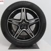 Originele Mercedes GLE W167 AMG 20 inch velgen met nieuwe Pirelli winterbanden - Afbeelding 2