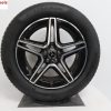 Originele Mercedes GLE W167 AMG 20 inch velgen met nieuwe Pirelli winterbanden - Afbeelding 4