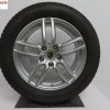 Originele Porsche Cayenne 19 inch velgen Turbo facelift met Dunlop winterbanden - Afbeelding 4