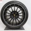 Originele Porsche Panamera GTS 20 inch velgen met Michelin winterbanden - Afbeelding 2