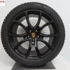 Originele Porsche 21 inch velgen Cayenne Coupe facelift 2024 met Pirelli winterbanden - Afbeelding 4