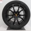 Originele Porsche 21 inch velgen Cayenne Coupe facelift 2024 met Pirelli winterbanden - Afbeelding 2