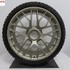 Originele Porsche 911 991 20 Turbo 20 inch velgen in Weissgold met Pirelli winterbanden - Afbeelding 3