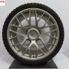 Originele Porsche 911 991 20 Turbo 20 inch velgen in Weissgold met Pirelli winterbanden - Afbeelding 4