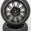 Originele Porsche Cayenne GTS 21 inch velgen met Michelin winterbanden