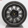 Originele Porsche Cayenne GTS 21 inch velgen met Michelin winterbanden - Afbeelding 3