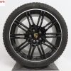 Originele Porsche Cayenne GTS 21 inch velgen met Michelin winterbanden - Afbeelding 5