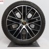 Originele Porsche Taycan 20 inch velgen turbo aero met winterbanden - Afbeelding 5