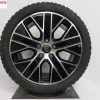 Originele Porsche Taycan 20 inch velgen Aero sport Turbo met Pirelli nieuwe winterbanden - Afbeelding 2