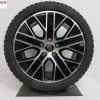 Originele Porsche Taycan 20 inch velgen Aero sport Turbo met Pirelli nieuwe winterbanden - Afbeelding 3