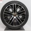 Originele Porsche Taycan 20 inch velgen Aero sport Turbo met Pirelli nieuwe winterbanden - Afbeelding 4