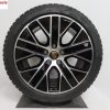 Originele Porsche Taycan 20 inch velgen Aero sport Turbo met Pirelli nieuwe winterbanden - Afbeelding 5