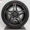 Originele Mercedes Benz 18 inch AMG velgen voor E class C238 A238 W213 S213 met nieuwe winterbanden - Afbeelding 2