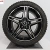 Originele Mercedes Benz 18 inch AMG velgen voor E class C238 A238 W213 S213 met nieuwe winterbanden - Afbeelding 4