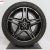 Originele Mercedes Benz 18 inch AMG velgen voor E class C238 A238 W213 S213 met nieuwe winterbanden - Afbeelding 5