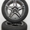 Originele Mercedes GLA W247 en GLB X247 AMG 19 inch velgen met nieuwe contitental allseason banden